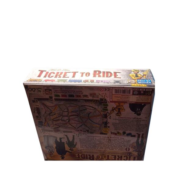 Days of Wonder Ticket To Ride by Alan R. Moon Train Adventure Board Game - Picture 6 of 6